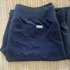 Figs Deep Blue Scrub Pants